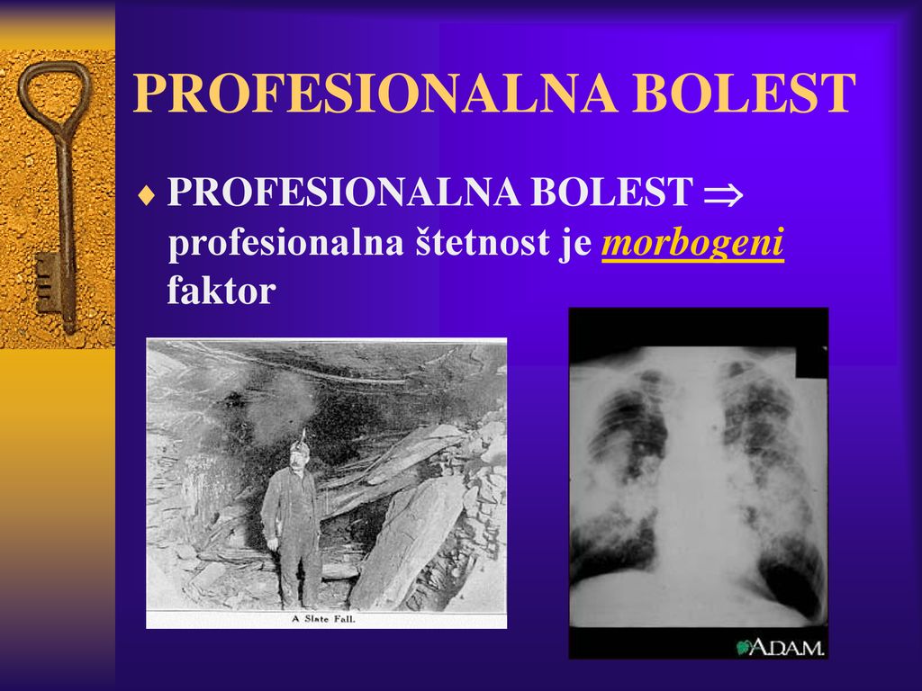 profesionalne bolesti | Hrvatska enciklopedija